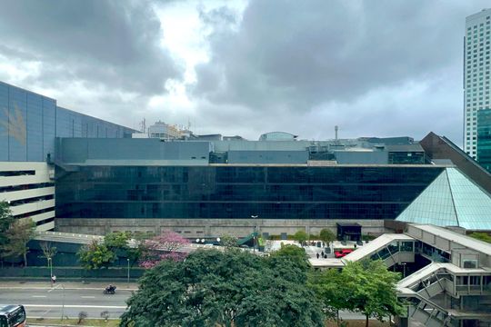 Vista da Varanda de kitnet/studio para alugar com 1 quarto, 30m² em Pinheiros, São Paulo
