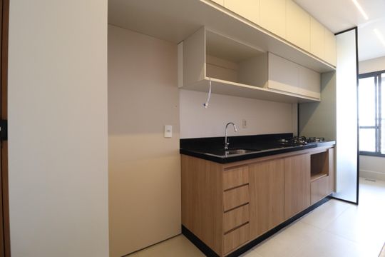 Cozinha de apartamento para alugar com 2 quartos, 83m² em Jardim Sul, Uberlândia