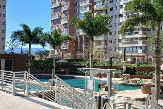 Área comum - Piscina de apartamento para alugar com 2 quartos, 74m² em Barra da Tijuca, Rio de Janeiro