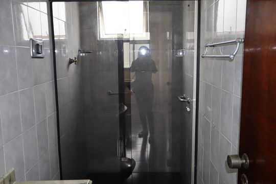 Banheiro de apartamento à venda com 2 quartos, 55m² em Vila Prudente, São Paulo