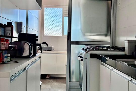 Cozinha de apartamento à venda com 2 quartos, 59m² em Vila Vera, São Paulo