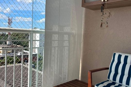 Varanda de apartamento à venda com 2 quartos, 59m² em Vila Vera, São Paulo