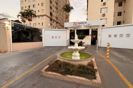 Fachada do Prédio de apartamento para alugar com 2 quartos, 45m² em Jardim Monte Serrat, Aparecida de Goiânia