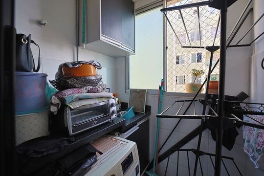 Área de Serviço de apartamento à venda com 2 quartos, 43m² em Jardim Santa Teresinha, São Paulo