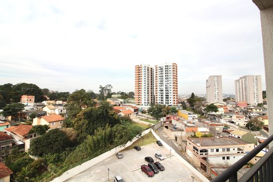 Varanda  de apartamento para alugar com 2 quartos, 76m² em Vila Santa Maria, Poá