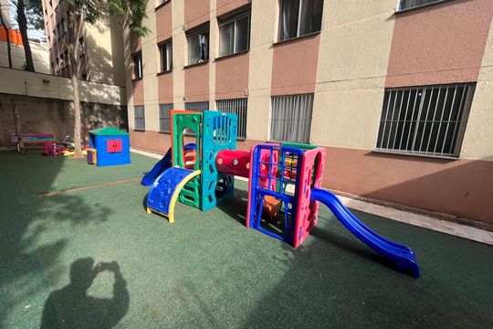 Área comum - Playground de apartamento para alugar com 2 quartos, 40m² em Super Quadra Morumbi, São Paulo