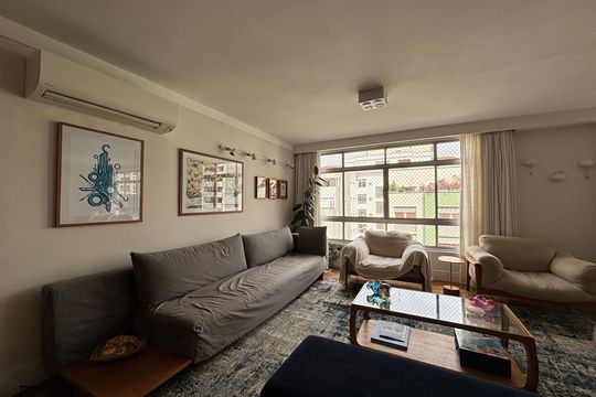 Sala de apartamento para alugar com 3 quartos, 165m² em Jardim Paulista, São Paulo