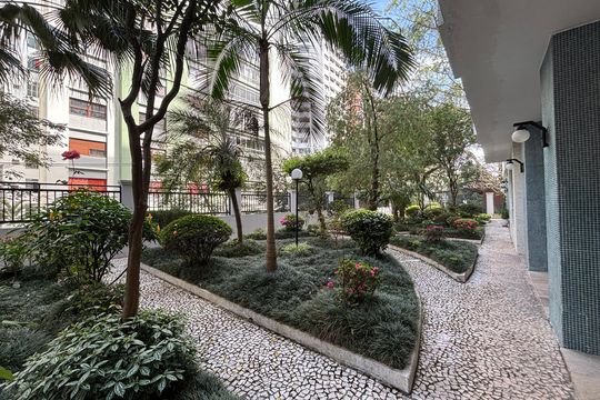 Área comum de apartamento para alugar com 3 quartos, 165m² em Jardim Paulista, São Paulo
