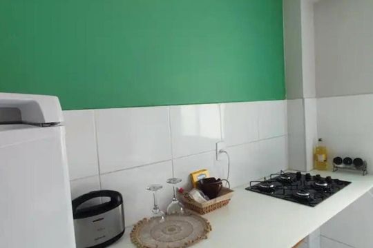 Cozinha de apartamento para alugar com 2 quartos, 40m² em Parque Santa Rosa, Suzano