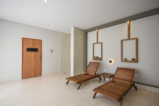 Área comum de apartamento para alugar com 2 quartos, 56m² em Vila Andrade, São Paulo