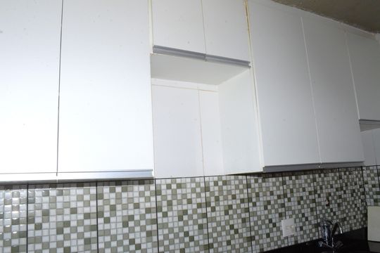 Cozinha e Área de Serviço de apartamento para alugar com 2 quartos, 45m² em Jardim Vitoria, Belo Horizonte