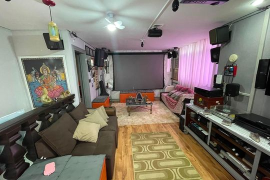 Sala de Estar de apartamento à venda com 4 quartos, 195m² em Castelo, Belo Horizonte