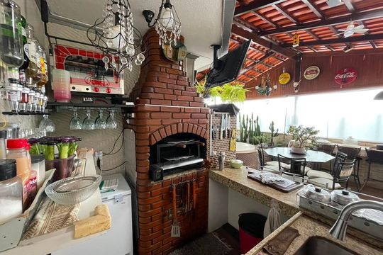 Área externa de apartamento à venda com 4 quartos, 195m² em Castelo, Belo Horizonte