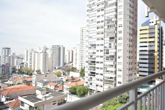 Sacada de apartamento à venda com 2 quartos, 65m² em Chácara Inglesa, São Paulo