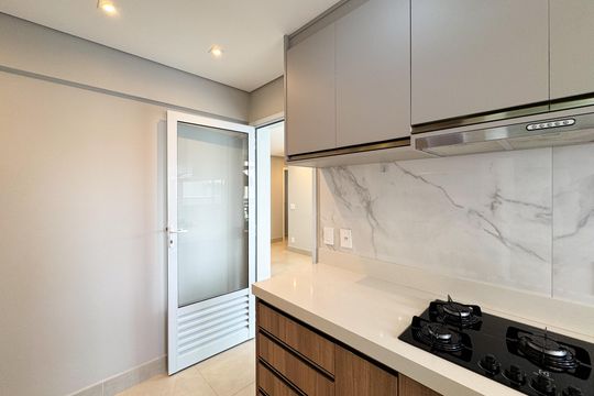 Cozinha  de apartamento para alugar com 3 quartos, 96m² em Baeta Neves, São Bernardo do Campo