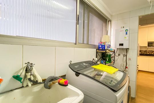 Área de Serviço de apartamento à venda com 3 quartos, 100m² em Chácara Cruzeiro do Sul, São Paulo
