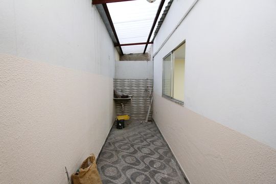 Área de Serviço de casa para alugar com 2 quartos, 52m² em Estrela do Oriente, Belo Horizonte