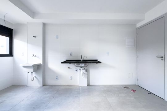 Cozinha e Área de Serviço de apartamento para alugar com 2 quartos, 41m² em Tatuapé, São Paulo