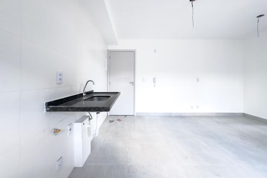 Cozinha e Área de Serviço de apartamento para alugar com 2 quartos, 41m² em Tatuapé, São Paulo