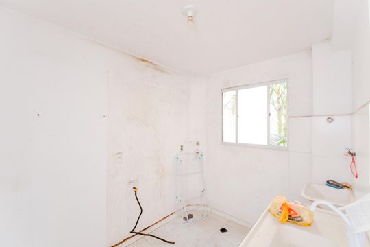 Cozinha e Área de Serviço de apartamento à venda com 2 quartos, 55m² em Jardim Ansalca, Guarulhos