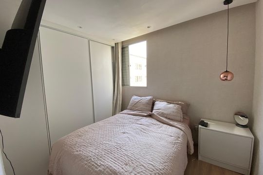 Quarto de apartamento para alugar com 2 quartos, 45m² em Parque Ipe, São Paulo