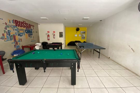 Área comum de apartamento para alugar com 2 quartos, 45m² em Parque Ipe, São Paulo