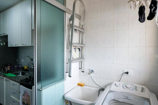 Área de serviço de apartamento à venda com 2 quartos, 65m² em Rudge Ramos, São Bernardo do Campo