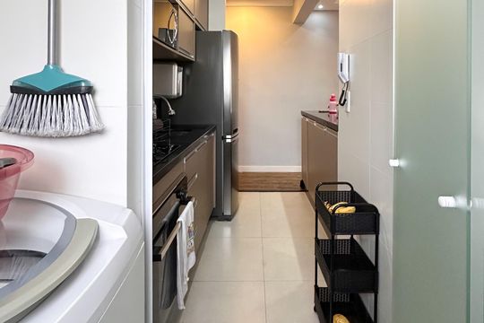 Área de Serviço de apartamento para alugar com 2 quartos, 50m² em Centro, São Bernardo do Campo