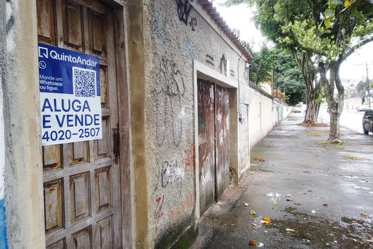 Fachada de kitnet/studio para alugar com 1 quarto, 20m² em Tanque, Rio de Janeiro