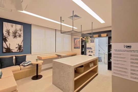 Área comum  de apartamento para alugar com 1 quarto, 26m² em Pompeia, São Paulo