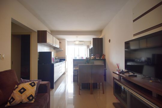 Sala de apartamento à venda com 2 quartos, 79m² em Liberdade, Novo Hamburgo