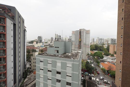 Varanda de kitnet/studio à venda com 1 quarto, 21m² em Vila Mariana, São Paulo