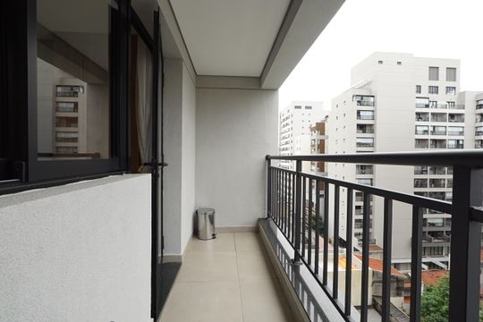 Varanda de kitnet/studio à venda com 1 quarto, 21m² em Vila Mariana, São Paulo