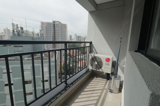Varanda de apartamento para alugar com 1 quarto, 21m² em Vila Mariana, São Paulo