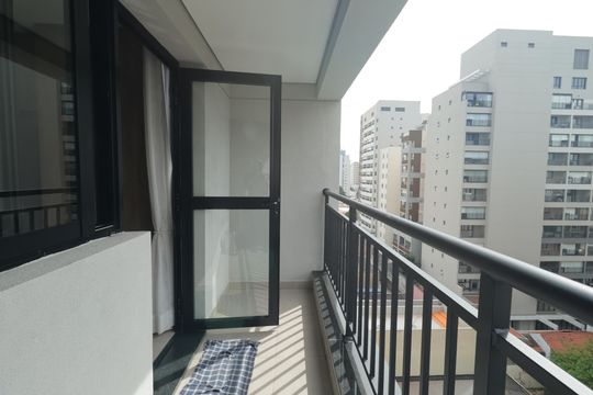 Varanda de apartamento para alugar com 1 quarto, 21m² em Vila Mariana, São Paulo