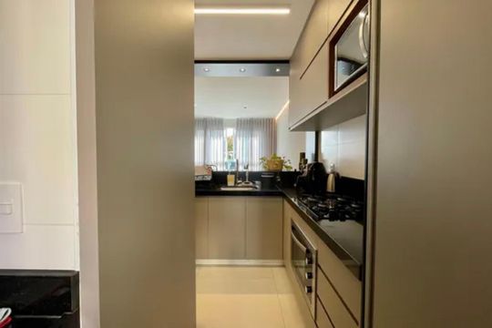 Cozinha de apartamento para alugar com 2 quartos, 135m² em Luxemburgo, Belo Horizonte