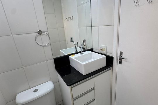 Banheiro de apartamento para alugar com 2 quartos, 47m² em Sítio do Mandaqui, São Paulo