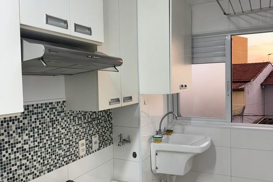 Área de serviço de apartamento para alugar com 2 quartos, 47m² em Sítio do Mandaqui, São Paulo