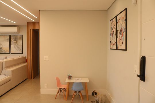 Sala de apartamento à venda com 3 quartos, 116m² em Barra Funda, São Paulo