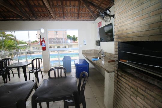 Área comum - Churrasqueira de apartamento à venda com 2 quartos, 50m² em Parada de Lucas, Rio de Janeiro