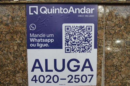 placa de apartamento para alugar com 3 quartos, 100m² em Jardim America, Belo Horizonte