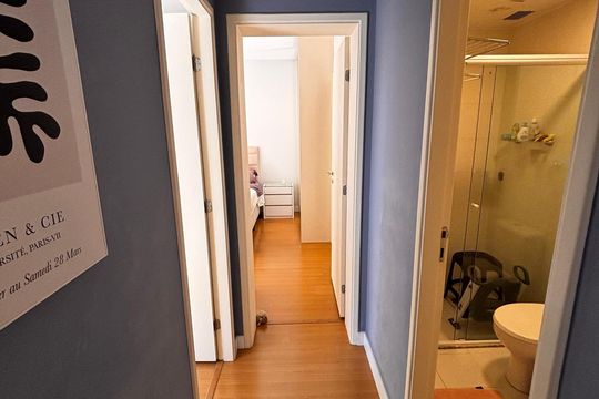 Corredor de apartamento para alugar com 2 quartos, 65m² em Alphaville Industrial, Barueri