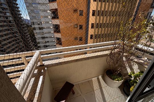 Sacada sala de apartamento para alugar com 2 quartos, 65m² em Alphaville Industrial, Barueri
