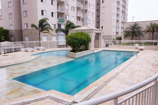 Área comum - Piscina de apartamento à venda com 2 quartos, 50m² em Jardim Iraja, São Bernardo do Campo