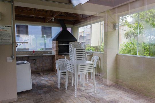 Área comum - Churrasqueira de apartamento à venda com 2 quartos, 50m² em Jardim Iraja, São Bernardo do Campo