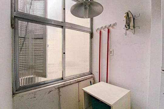 Área de serviço de apartamento para alugar com 1 quarto, 40m² em Menino Deus, Porto Alegre