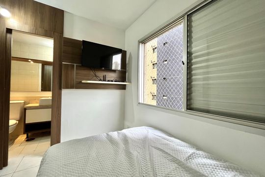 Quarto de apartamento para alugar com 1 quarto, 25m² em Vila Clementino, São Paulo
