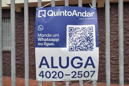 Placa de apartamento para alugar com 2 quartos, 70m² em Santana, São Paulo