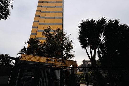 Fachada de apartamento à venda com 3 quartos, 98m² em Alphaville Industrial, Barueri