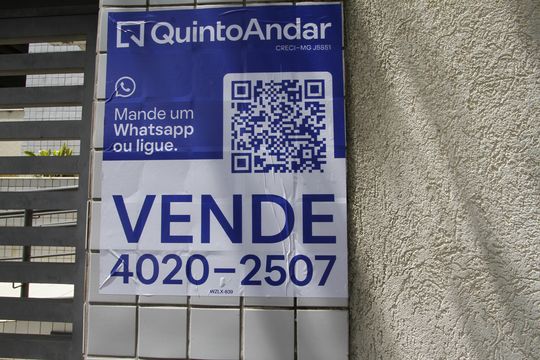 PLACA de apartamento à venda com 3 quartos, 82m² em Nova Granada, Belo Horizonte